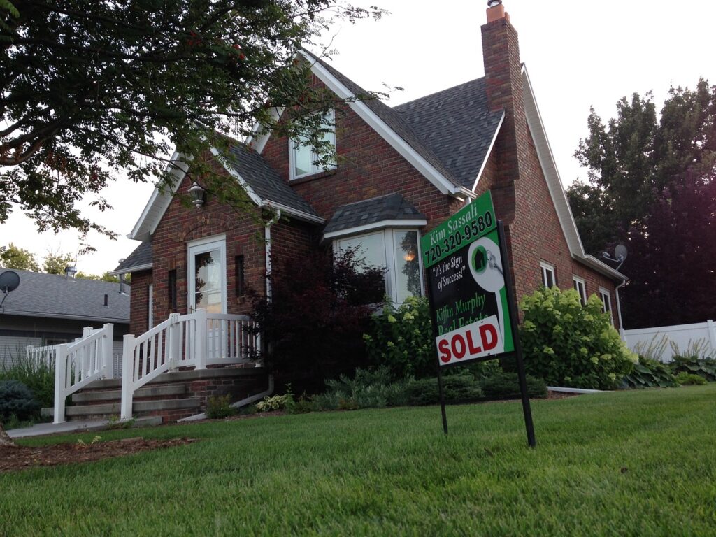 A home sold in a trustee sales process.